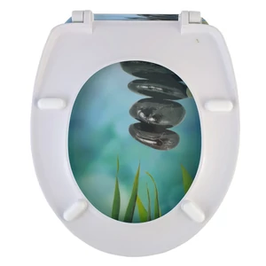 Bath Duck Wc-Ülőke - Duroplaszt - Rozsdamentes Acél Zsanérokkal - Spa