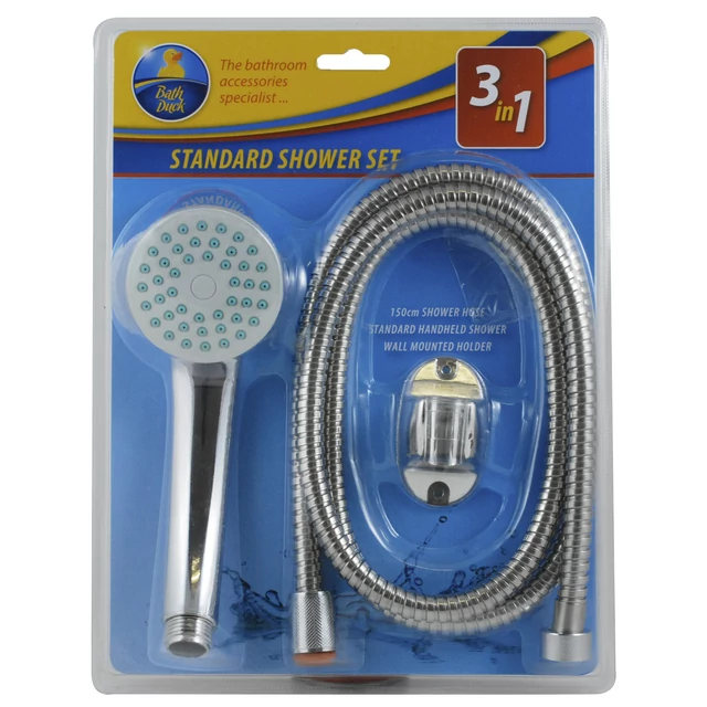 Bath Duck Zuhanyszett - 3 Részes Standart Zuhanyfejjel